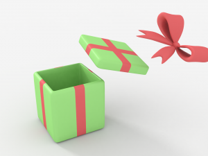 present box Modello 3D