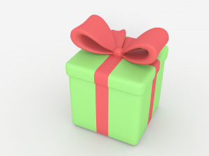 present box Modello 3D