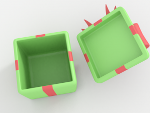 present box Modello 3D