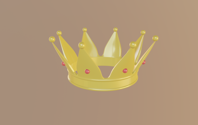 crown 3Dモデル .c4d .max .obj .3ds .fbx .stl .blend 