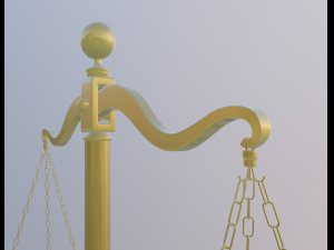 balance scale Modelo 3D
