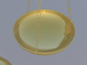balance scale Modelo 3D