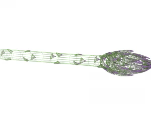 asparago Modello 3D