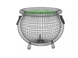 witch pot Modelo 3D
