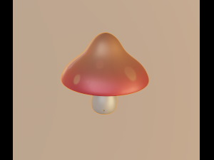 mushroom 3D Model
