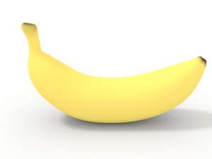 banana Modèle 3D