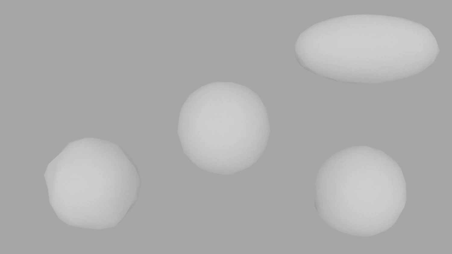 snowball with shapes 3D Model .c4d .max .obj .3ds .fbx .stl .blend