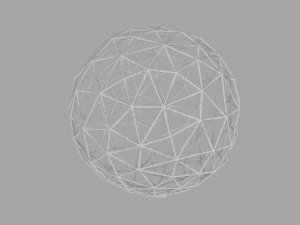 snowball with shapes 3D Модель