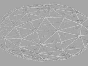 snowball with shapes 3D Модель