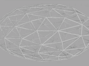 snowball with shapes 3D Model