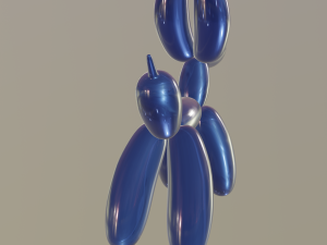 balloon dog Model 3D