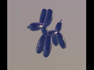 balloon dog 3D Model