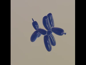 balloon dog 3D Model