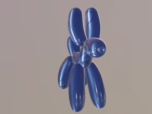 balloon dog 3D Model