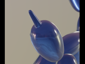balloon dog Model 3D