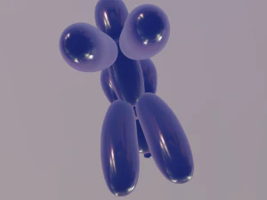 balloon dog 3D Model