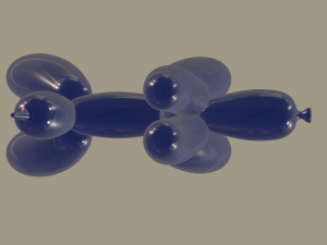 balloon dog Model 3D