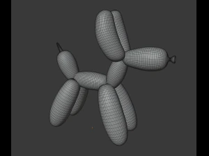 balloon dog 3D Model