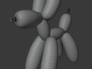 balloon dog 3D Model