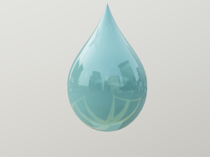 droplet with shapes 3D मॉडल