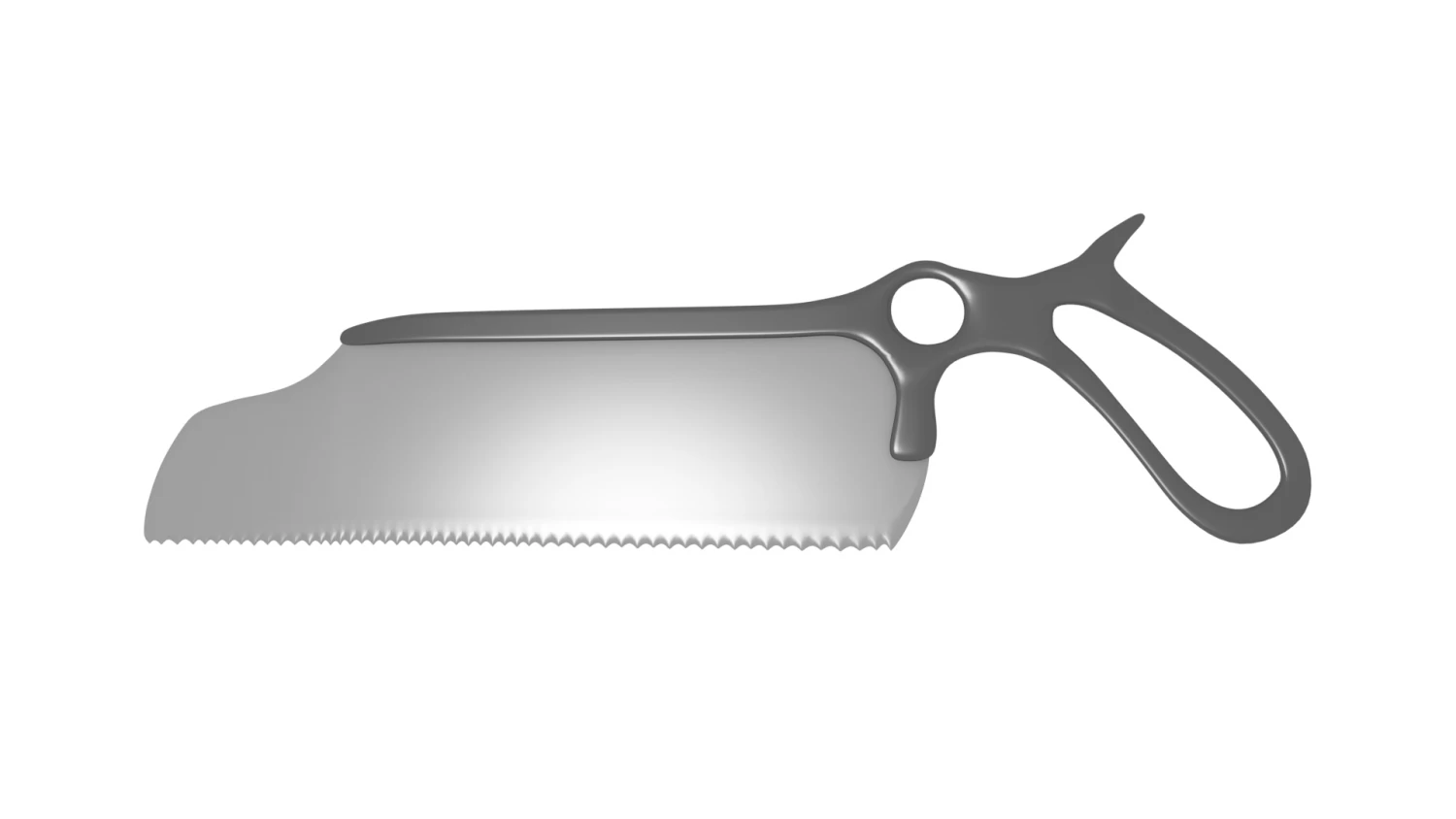 bonesaw 3D Model .c4d .max .obj .3ds .fbx .stl .blend 