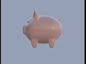 piggy bank 3D Model