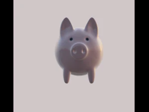 piggy bank 3D Model