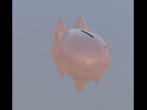 piggy bank Modello 3D