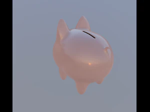 piggy bank 3D Model