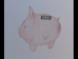 piggy bank 3D Model