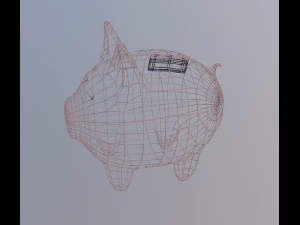 piggy bank 3D Model