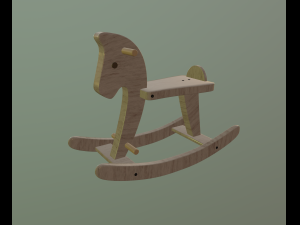 rocking horse 3D Model