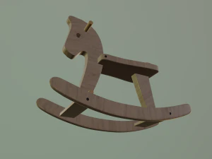 rocking horse 3D Model