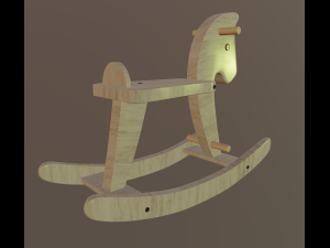 rocking horse Model 3D