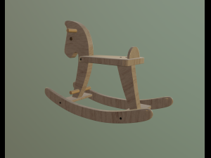 rocking horse Model 3D
