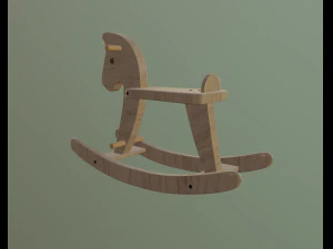 rocking horse 3D Model
