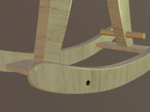 rocking horse Model 3D