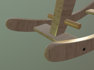 rocking horse Model 3D