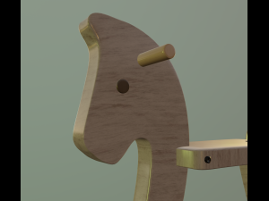 rocking horse Model 3D