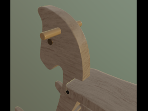 rocking horse Model 3D