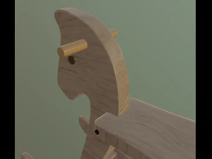 rocking horse 3D Model