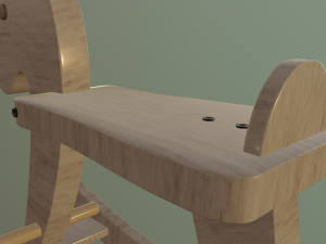 rocking horse Model 3D