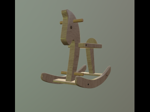 rocking horse Model 3D