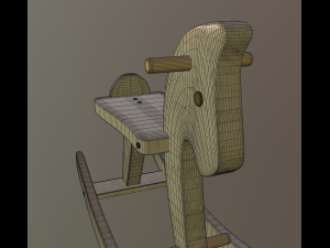 rocking horse Model 3D