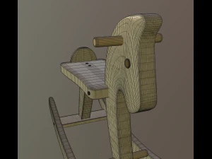 rocking horse 3D Model