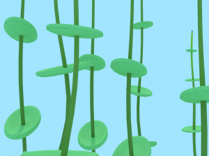 underwater grass 3D Model