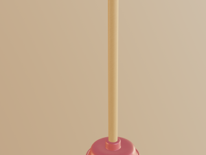 plunger 3D 모델