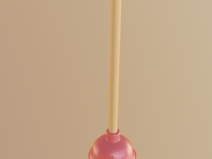 plunger 3D 모델