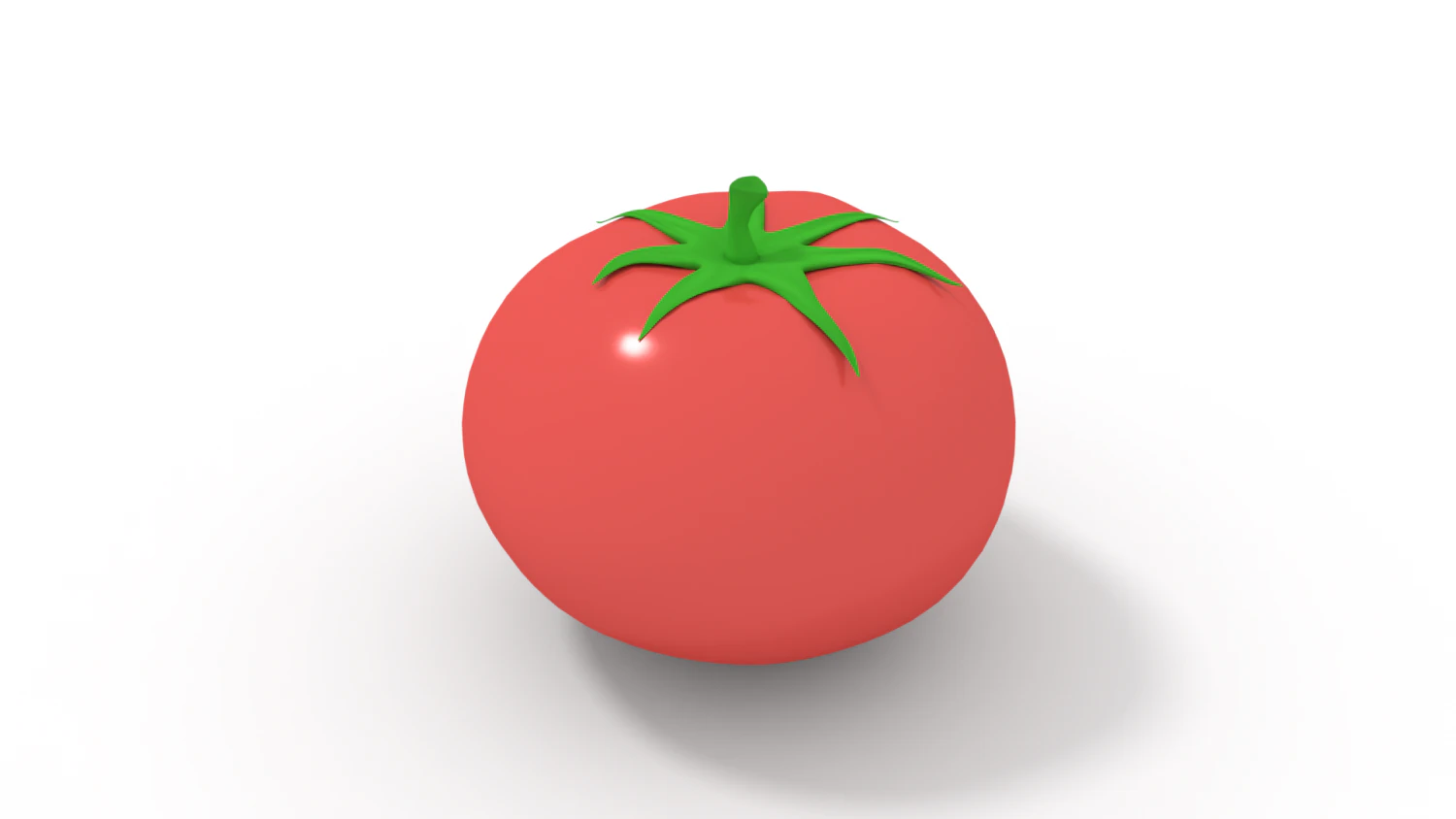 pomodoro Modello 3D .c4d .max .obj .3ds .fbx .stl .blend 