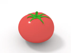Tomate 3D Modell